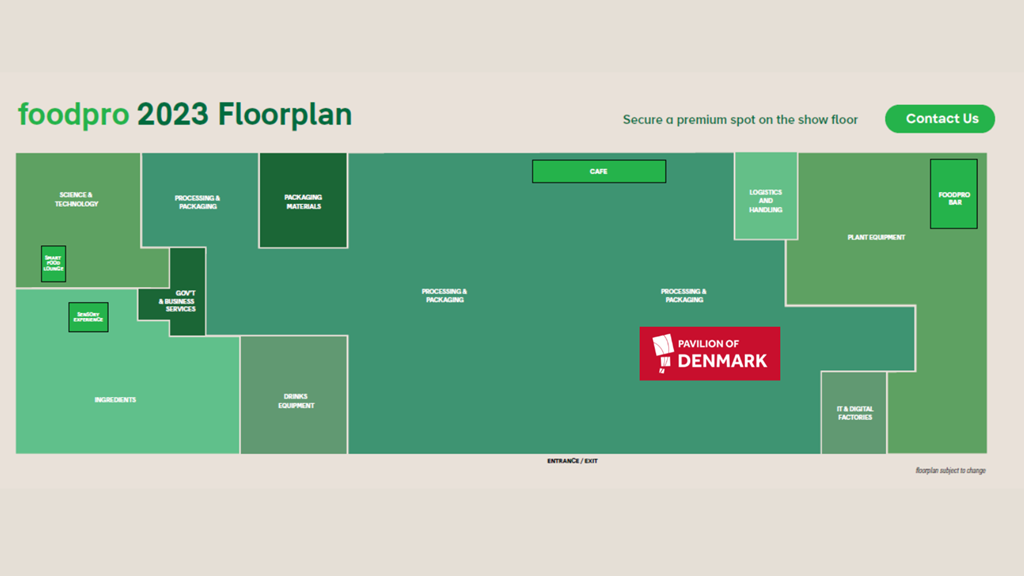 Floorplan Foodpro 2023 To Umbraco
