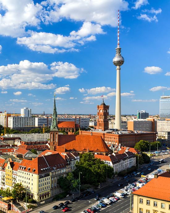 Tyskland Berlin Fjernsynstårn